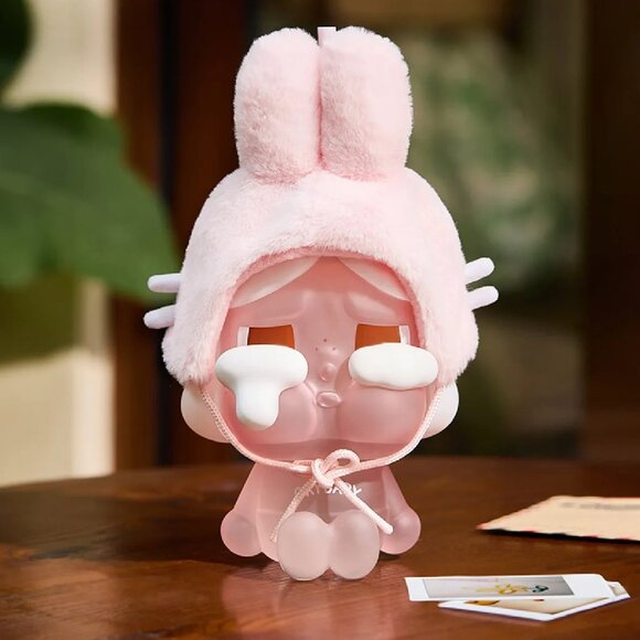 Pop Mart Accessories - Pop Mart Crybaby Crying Again Series Plush Straw Cup (I'll Give You All)